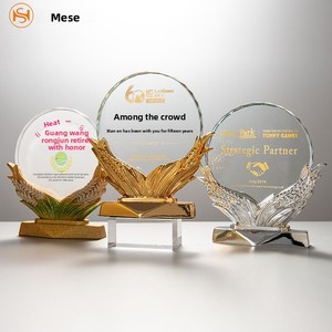 Trofeo Autorizzato dal Brand, Medaglia Personalizzata con Incisione, Monumento Commemorativo, Premio per Pensionamento, Ringraziamento Agenzia, Spighe di Grano Dorate, <span class=keywords><strong>Memento</strong></span> in Resina - Product Image 2