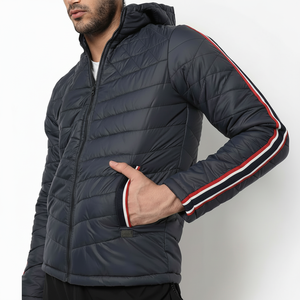 Chaqueta acolchada personalizada para hombre, Material de lona de buena calidad, venta en el mercado en línea, chaqueta de burbujas, Concha, colores personalizados, tamaños - Product Image 1