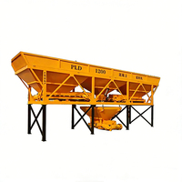 Machine de pesage et de distribution du ciment PLD1200, machine de dosage automatique des agrégats pour béton