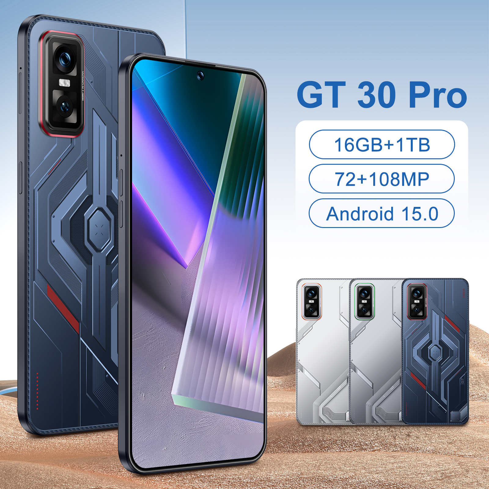 Low Price 5G GT30 PRO Android Gaming Smartphone Powerful