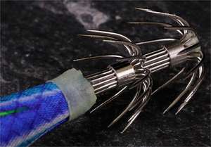 NEWMAJOR 12/13cm cebo duro calamar Jig señuelo 10 unids/bolsa Durable PVC sepia pulpo Camarón calamar señuelo HECHO DE Material ABS - Product Image 5