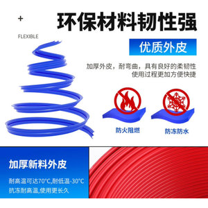 สายทองแดง Zhenhong 1BVR ขนาด 18 AWG 300V ฉนวน PVC สำหรับงานก่อสร้าง - Product Image 3