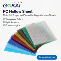 Panneau de toiture solaire en polycarbonate alvéolaire noir anti-UV pour serre, idéal pour les projets de toiture extérieure