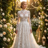 Robe de mariée sirène blanche élégante avec dentelle florale 3D, bretelles spaghetti, corsage froncé, longueur ras du sol, robes de soirée de mariage pour femmes