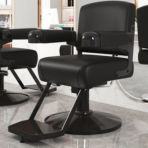 Factory Direct Supply <strong>Squared</strong> Hair Salon <strong>Chair</strong> <strong>Barber</strong> <strong>Chairs</strong> Vintage - Product Image 4
