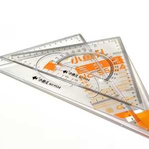 Precio Sorpresa, Calidad Superior, Juego de Reglas Triangulares de Plástico de 30 cm, Papelería Escolar al por Mayor, Juego de 2 Reglas de Geometría para Estudiantes - Product Image 6