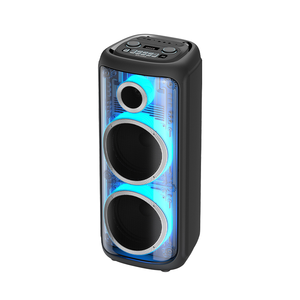 Caja de Subwoofer de 6.5 Pulgadas Amplificada con Luces LED de Colores Intermitentes, Altavoz de Plástico Profesional Tipo <span class=keywords><strong>Boombox</strong></span> 3 - Product Image 2