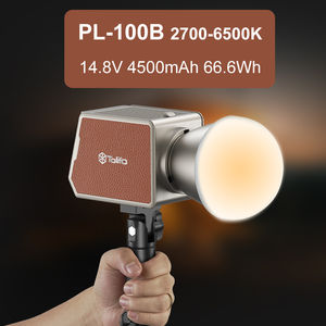 Tolifo Handpalm Formaat Draagbare <span class=keywords><strong>PL</strong></span>-100RGB Rgb Cob Led Video Licht Studio Fotografie Licht Met Ingebouwde Oplaadbare Batterij - Product Image 6