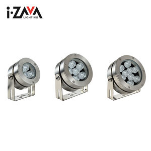 Fuente de <span class=keywords><strong>piscina</strong></span> de aluminio de acero inoxidable, luz <span class=keywords><strong>LED</strong></span> subacuática, impermeable IP68, 316L, 6W - Product Image 2