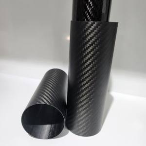 Fournisseur direct d'usine de tubes ronds en fibre de carbone en stock, livraison rapide, choix de haute performance et de coût - Product Image 4