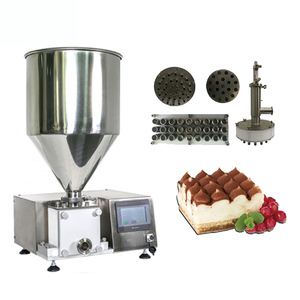 Machine d'injection à <span class=keywords><strong>donuts</strong></span>, appareil <span class=keywords><strong>professionnel</strong></span> de remplissage de petite taille, contrôle PLC - Product Image 1