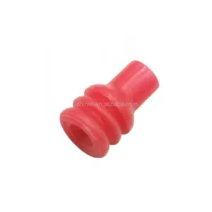 Automotive Wire Plugs Seals Red Cable waterproof Silicone Seal For auto Connector 1-368280-1