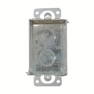 Hot sales -Switch Box, Gangable with plaster ears-Size: 3" *2" *1-1/2"*Thickness: 1.6mm-Material: Galvanized steel-U&L listed