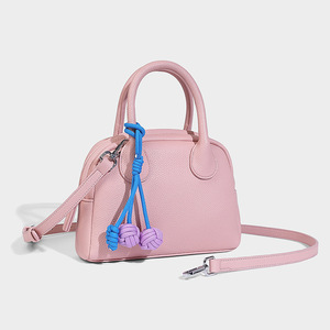 New Women's Design Ball <b>Bag</b> Versatile Fashionable Crossbody Shoulder Handbag PU <b>20L</b> Capacity Zipper Closure Tanjing - Product Image 3