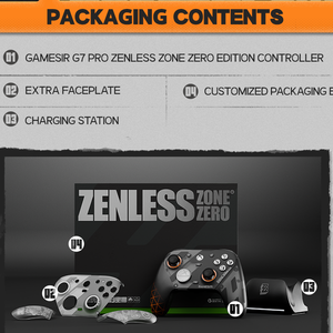 <span class=keywords><strong>Control</strong></span> de Juego Inalámbrico G7 Pro Zenless Zone Zero para <span class=keywords><strong>Series</strong></span> <span class=keywords><strong>X</strong></span>/S, PC y <span class=keywords><strong>One</strong></span> Android con Doble Vibración y Botones Programables - Product Image 2