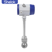 Vortex Flow Meter for Steam Gas Liquid Water High Temperature Industrial - Vortex Shedding DN15-DN300