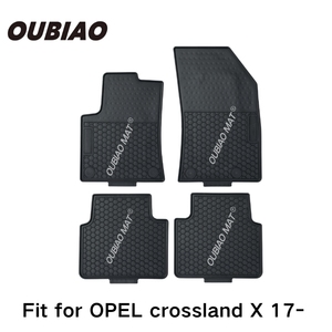 Set Completo di Tappetini in Lattice per Auto Adatti a <span class=keywords><strong>Opel</strong></span> <span class=keywords><strong>Crossland</strong></span> X7 Accessori Interni Personalizzati - Product Image 2