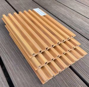 לוח קיר pvc חיצוני מחורץ קיר לוחות קיר פלסטיק חיצוני חיפוי קיר פלסטיק חיצוני לקישוט משרדים/בניין - Product Image 2