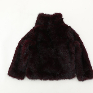 <span class=keywords><strong>Veste</strong></span> en <span class=keywords><strong>fausse</strong></span> <span class=keywords><strong>fourrure</strong></span> <span class=keywords><strong>courte</strong></span> élégante, longueur <span class=keywords><strong>courte</strong></span>, douce et moelleuse, en polyester, pour <span class=keywords><strong>femme</strong></span>, pour l'hiver - Product Image 5