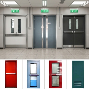 Porta Antincendio in Acciaio a Apertura Manuale per Edifici Commerciali, Design Moderno, Vendita Diretta dalla Fabbrica Yonking - Product Image 2