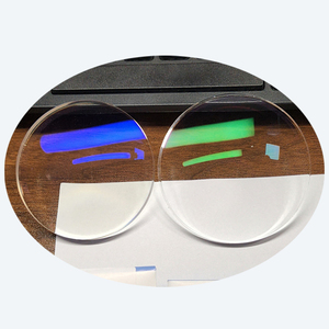 1.67 chỉ số AR 1.56 HMC ống kính <span class=keywords><strong>uv420</strong></span> màu xanh cắt cao chỉ số duy nhất tầm nhìn Eyewear ống kính - Product Image 1