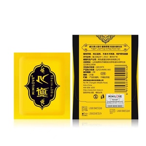 MINILOVE Bolsa Desechable Magic Male Sex Enhancement Pro Penis Enhancer Tejidos húmedos para hombres 6 Unids/caja - Product Image 6