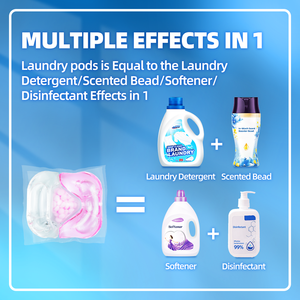 Gratis Monster Draagbare Sakura Geparfumeerde Wasmiddelcapsules Wegwerp Spot Goederen Vloeibare Zeep Geur Kralen Voor Vlekverwijdering - Product Image 4