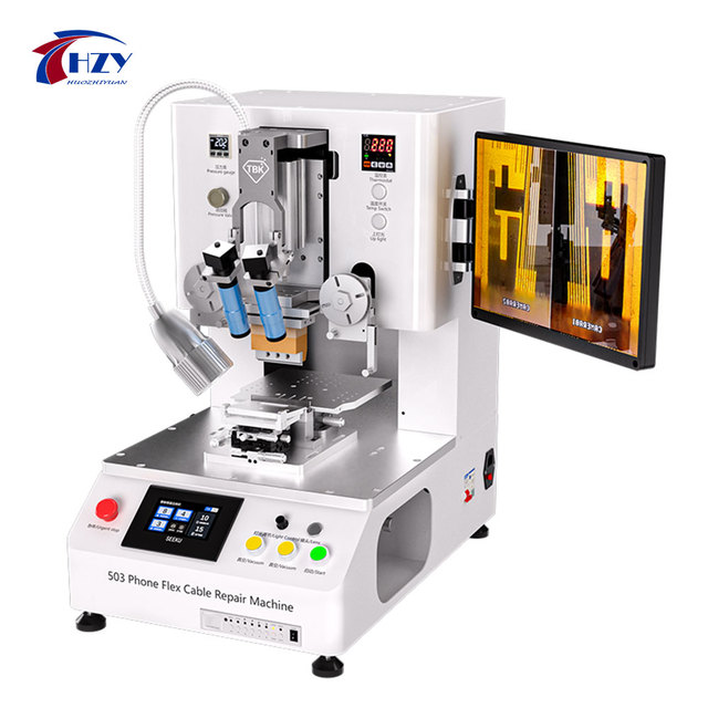 TBK-503 COF Constant Temperature Hot Press Machine with Engine & Pump 220V/110V 800W Power for Press-and-Arrange Repair