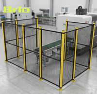 Clôture de protection personnalisée pour robots industriels, équipements d'automatisation et machines d'usine