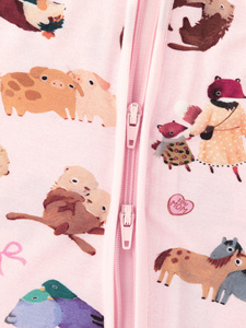 Miozing Mommy & Me, vêtements pour bébé fille nouveau-né à imprimé mignon, vêtements pour bébé en bambou, vêtements pour bébé respirants, boutique de vêtements pour bébé en gros - Product Image 4