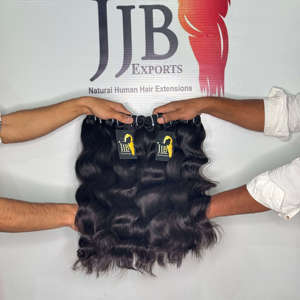 Extensiones de Cabello Natural Ondulado, Cabello Humano Indio Virgen con Cutícula Alineada, Ondulado Tipo Temple, Rizado - Product Image 2