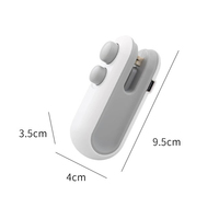 Machine à sceller portable mini en plastique Yun, rechargeable, avec coupe-sac automatique, technologie de scellage thermique, style moderne, pour la maison – Offre spéciale