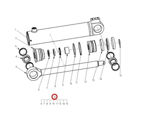 Kit de joints SP124691 pour excavatrices, pièces de machines de construction de haute qualité, marque compatible LGMC - Product Image 6