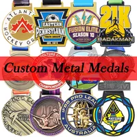 Médailles de course d'échecs en métal personnalisées de haute qualité, or, argent, bronze - Trophées et plaques de qualité supérieure