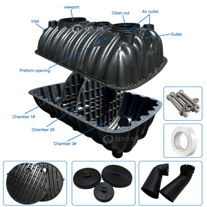 Citerne septique en <span class=keywords><strong>plastique</strong></span> pour biogaz souterrain de 2000 L pour le traitement des eaux usées domestiques - Product Image 2