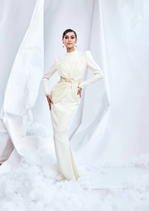 SIPO robes <span class=keywords><strong>de</strong></span> <span class=keywords><strong>mariée</strong></span> à manches longues 2022 <span class=keywords><strong>dentelle</strong></span> broderie luxe musulman <span class=keywords><strong>robe</strong></span> <span class=keywords><strong>de</strong></span> bal modeste <span class=keywords><strong>robe</strong></span> <span class=keywords><strong>de</strong></span> <span class=keywords><strong>mariée</strong></span> personnalisée malaisie Baju Kurung - Product Image 2