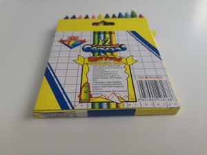 Hot Bán 12 Màu Sáp Bút Chì Màu Với ASTM EN71 Không Độc Hại Bút Chì Màu Cho Trẻ Em Bình Thường Chất Lượng 8.8X0.8cm Crayon - Product Image 6