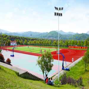 Suelo deportivo INOLP para entrenamiento de maratón 35% Retorno de energía Permeable al aire Capa antifatiga Diseño adaptable al clima para - Product Image 5