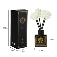 Diffuseur d'arômes sans flamme pour hôtel Huile essentielle Maison Parfum longue durée Désodorisant Salle de bain Éliminateur d'odeurs Décor parfumé