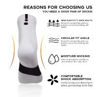 Chaussettes de sport athlétiques respirantes unisexes avec logo personnalisé, épaisses, rembourrées, antidérapantes, pour le basketball, la course à pied, le football