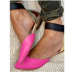 Sandales à talons élégantes haut de gamme pour femmes fond mou creux hauteur accrue neutre nouveau Design français pointu tendance à la mode - Product Image 1