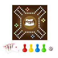 पोर्टेबल आउटडोर अरबी कागज मिनी कस्टम बच्चों के लिए शतरंज बोर्ड सेट तह