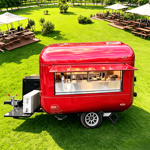 Ice Cream Truck Mobile Drink Cart Street Food Cart Snack Food Cart Food Truck Coffee Trailer - Product Image 5