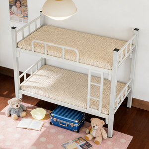 Lit superposé en fer renforcé et épaissi pour dortoir du personnel, chantier scolaire, usage domestique, avec structure stable et montage facile - Product Image 1