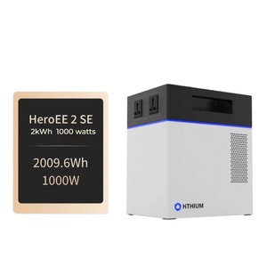 Estación de Energía Solar Portátil HITHIUM de 1000W 2KWH en Oferta, con Controlador MPPT de Onda Sinusoidal Pura y 2 Años de Garantía - Product Image 1