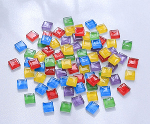 1 kg de mosaïque <span class=keywords><strong>en</strong></span> verre cristal coloré, matériau de bricolage pour activités parent-enfant, tuiles à coller faites à la main, granulés de cristal <span class=keywords><strong>en</strong></span> vrac - Product Image 5