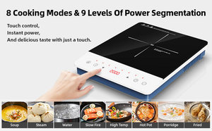 Estufa Eléctrica Portátil de 220V, de un Solo Quemador, Multifuncional, de <span class=keywords><strong>Bajo</strong></span> <span class=keywords><strong>Consumo</strong></span> / Cocina de Inducción - Product Image 2