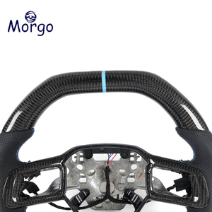 Volante de Fibra de Carbono Personalizado para <span class=keywords><strong>Ford</strong></span> Mustang GT 350 500 <span class=keywords><strong>Shelby</strong></span> 2024 - Product Image 2
