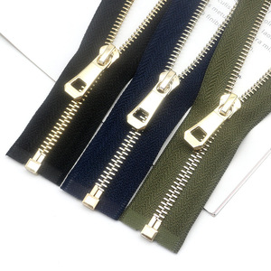 Ingrosso Custom 5 # prezzo a buon mercato fine fine denti Color oro da parte del cantiere reversibili <span class=keywords><strong>cerniera</strong></span> metallo <span class=keywords><strong>cerniera</strong></span> cerniere metalliche cerniere - Product Image 2