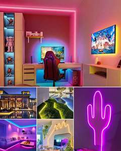 Tira de neón de silicona al por mayor 6*12mm 8*16mm impermeable Led Flexible 5m 10m 12 voltios tira de Led de neón Rgb - Product Image 5